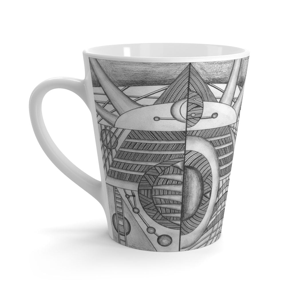 Shaun Oster Art - Latte mug