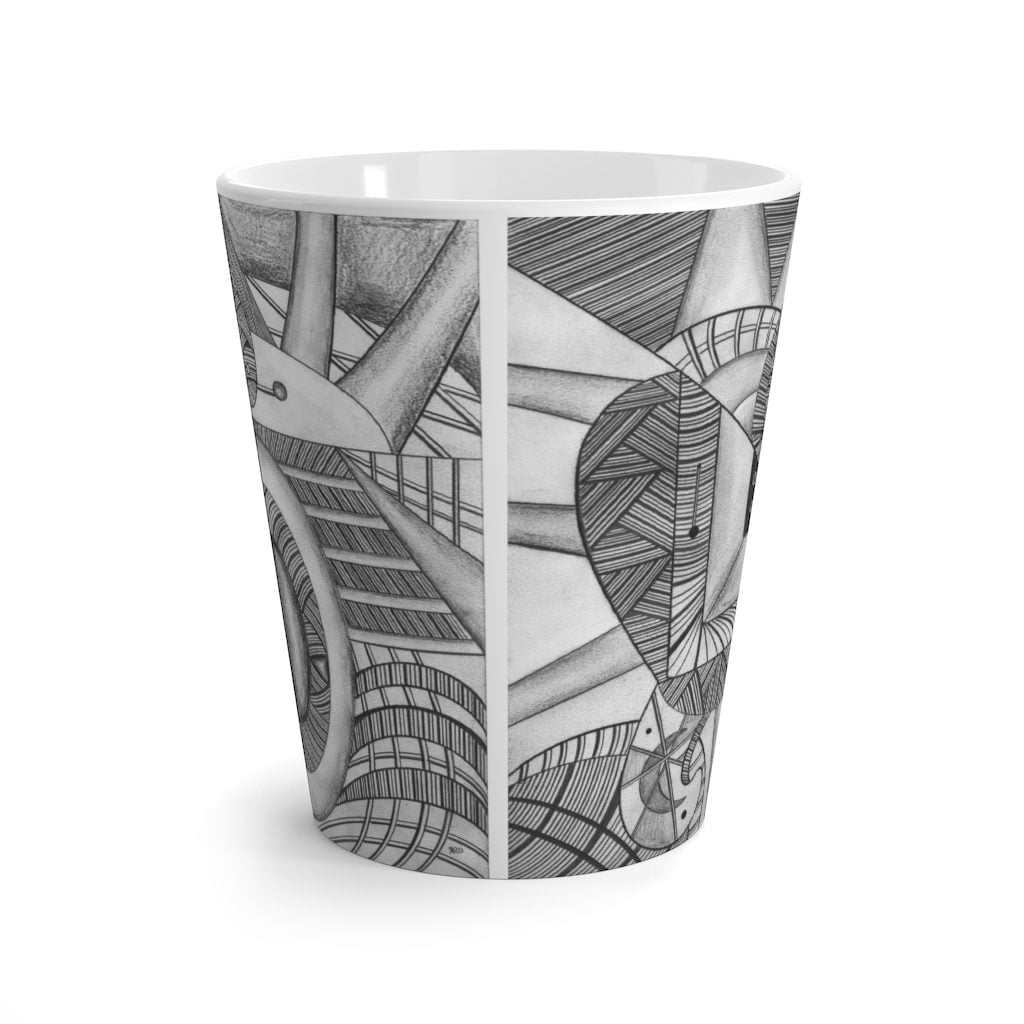 Shaun Oster Art - Latte mug