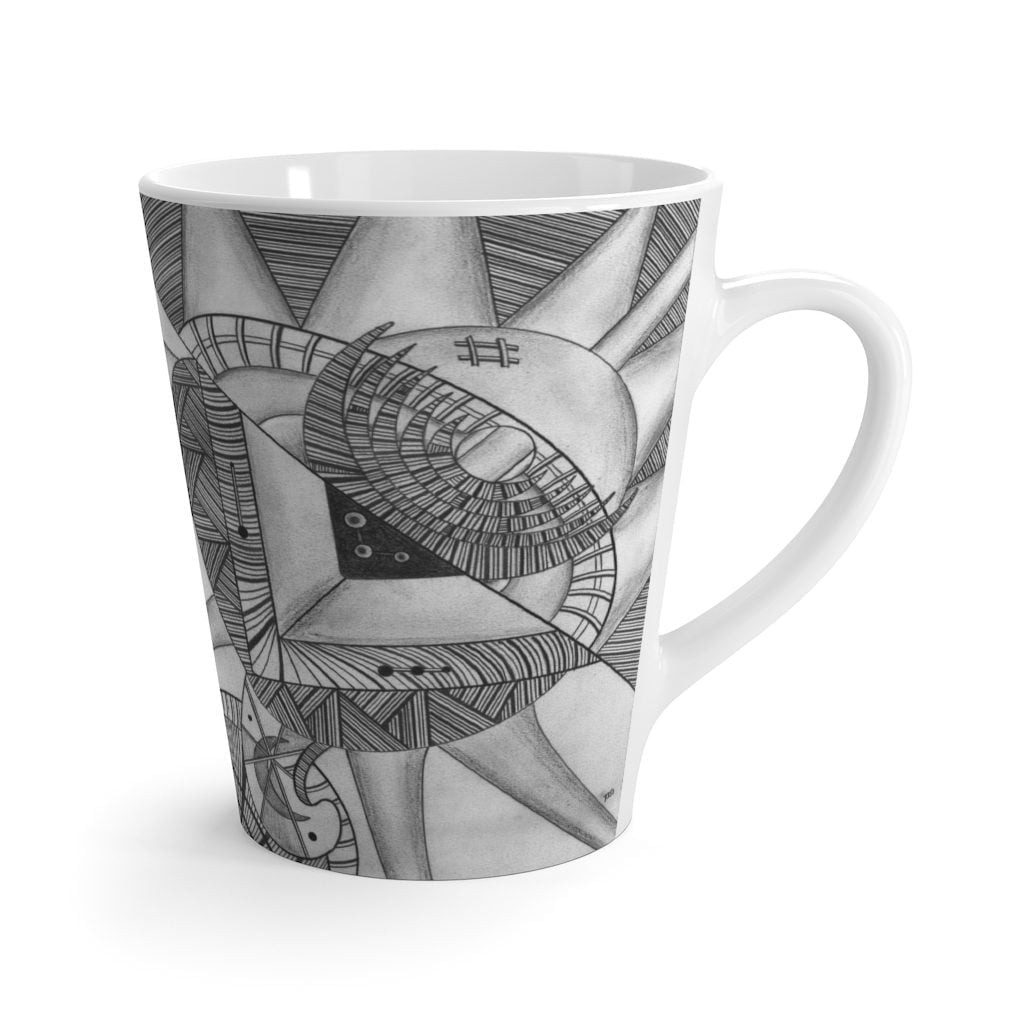 Shaun Oster Art - Latte mug